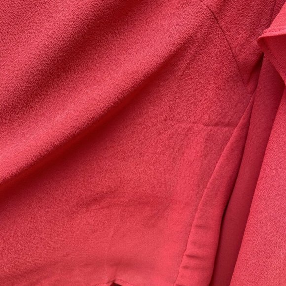 REVOLVE Women's Naya Ruffle Shoulder Blouse  Red S - Picture 10 of 10